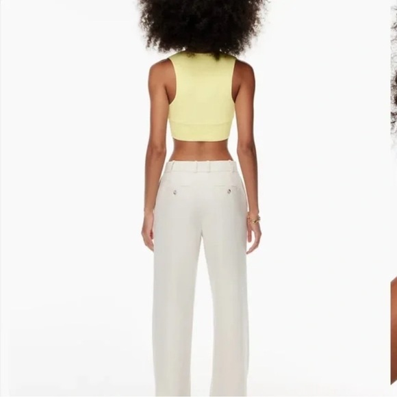 Aritzia Babaton Sculpt Knit Deep V Tank - Picture 4 of 6